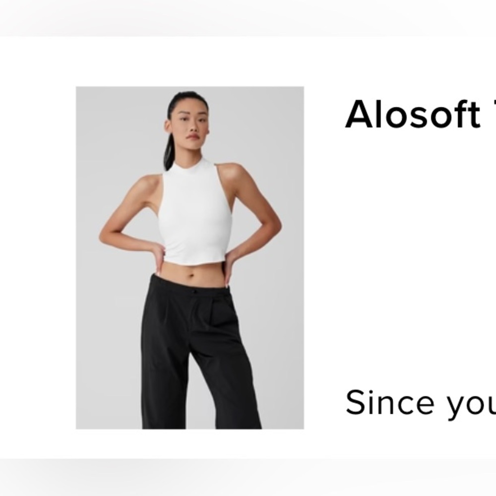 Alo yoga bra tank size s